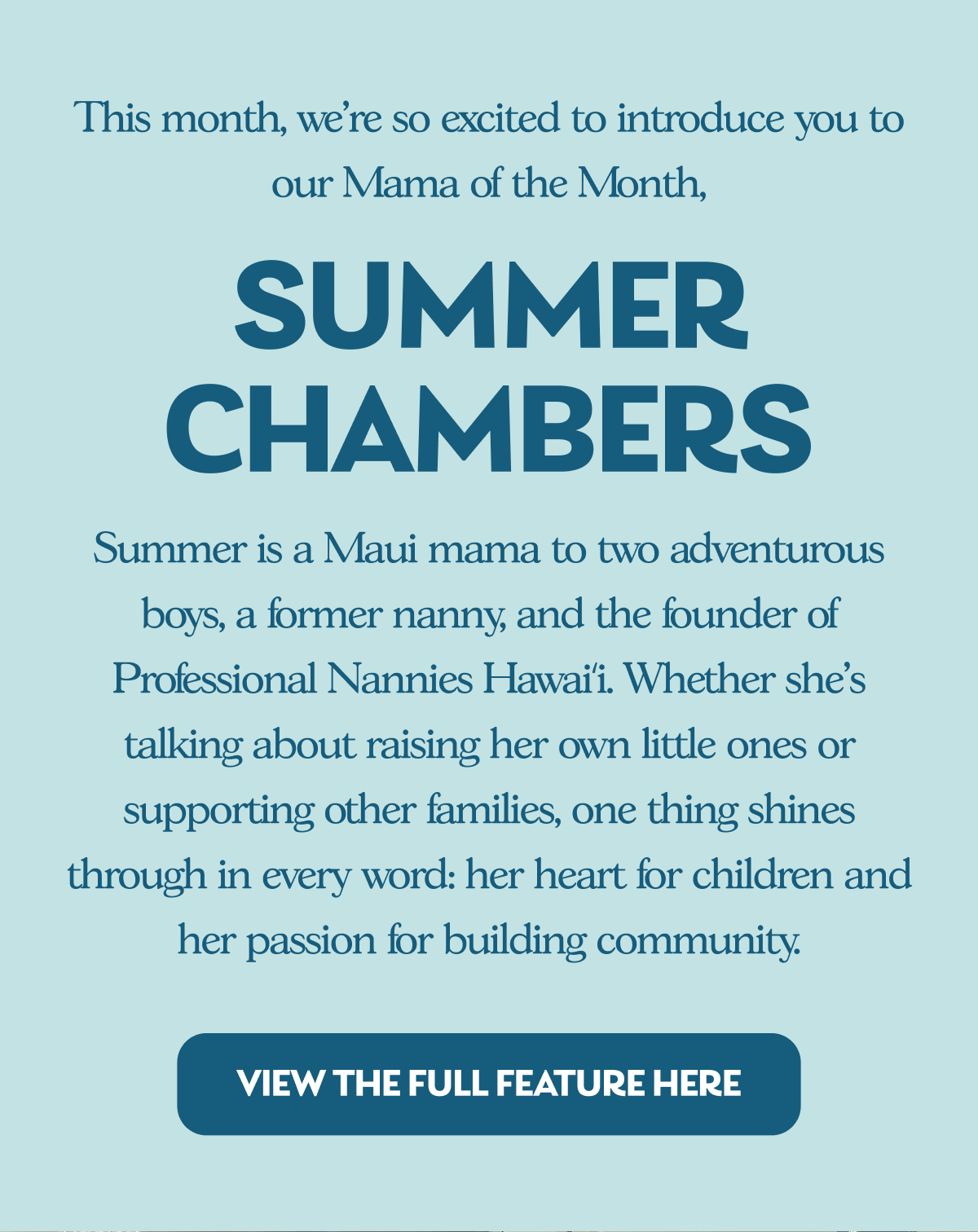 Summer Chambers