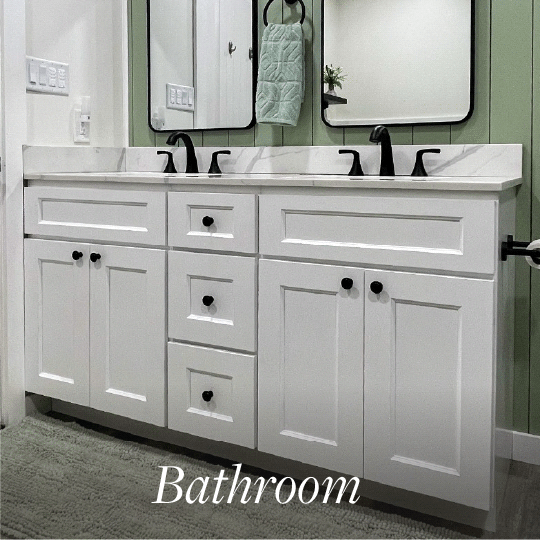 Florence White Shaker Bathroom Vanity