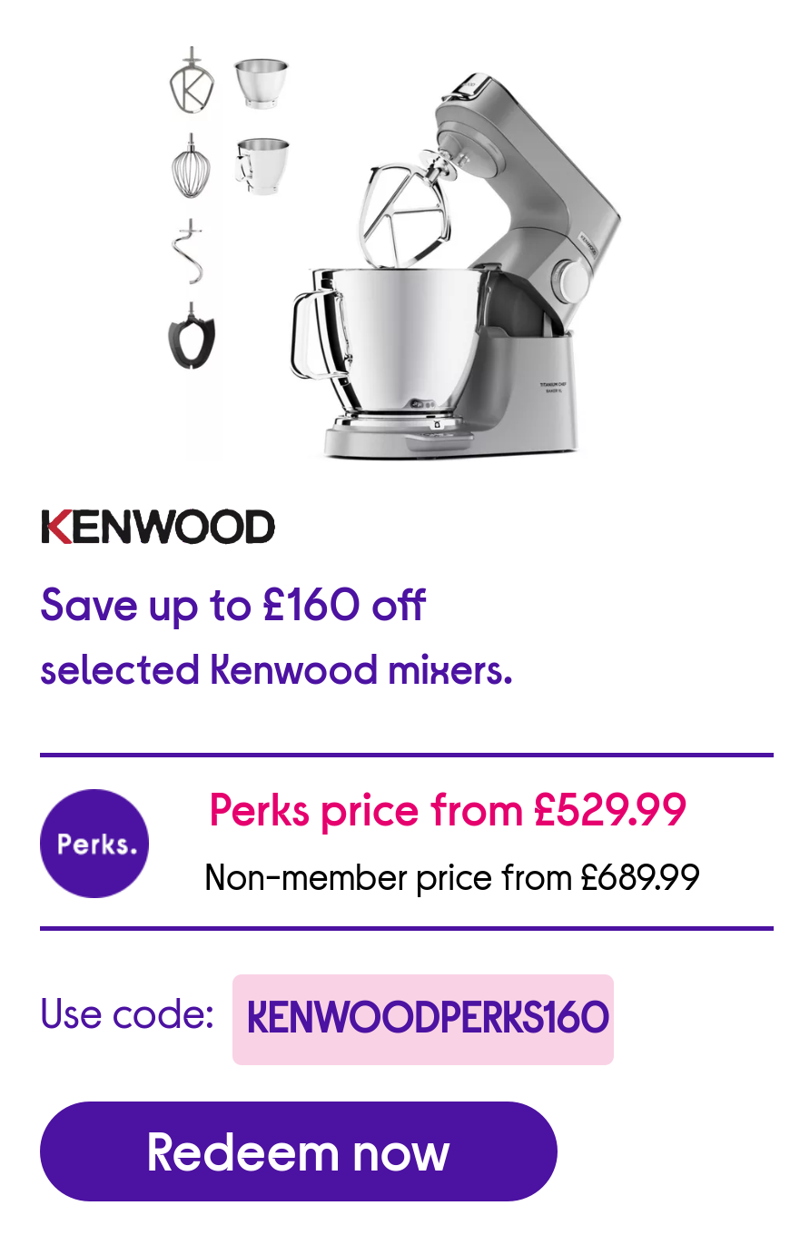 KENWOOD mixers.