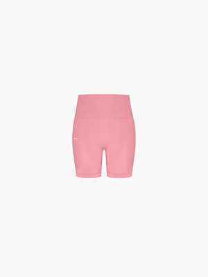 Plant-Stretch Compressive Shorts—Dewy Rose