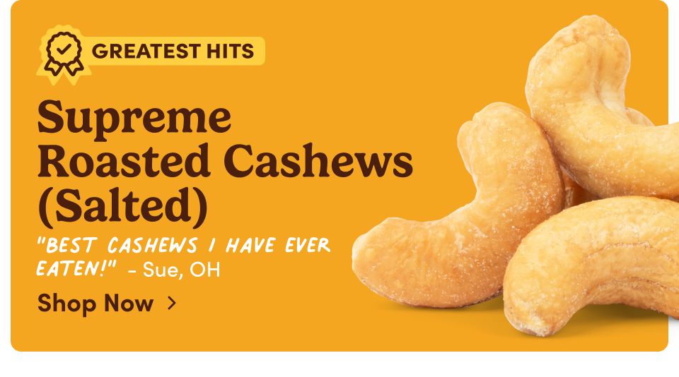 Supreme Roasted Cashews