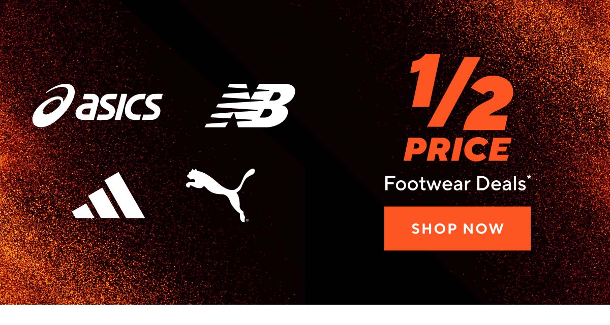 1/2 Price Footwear Deals