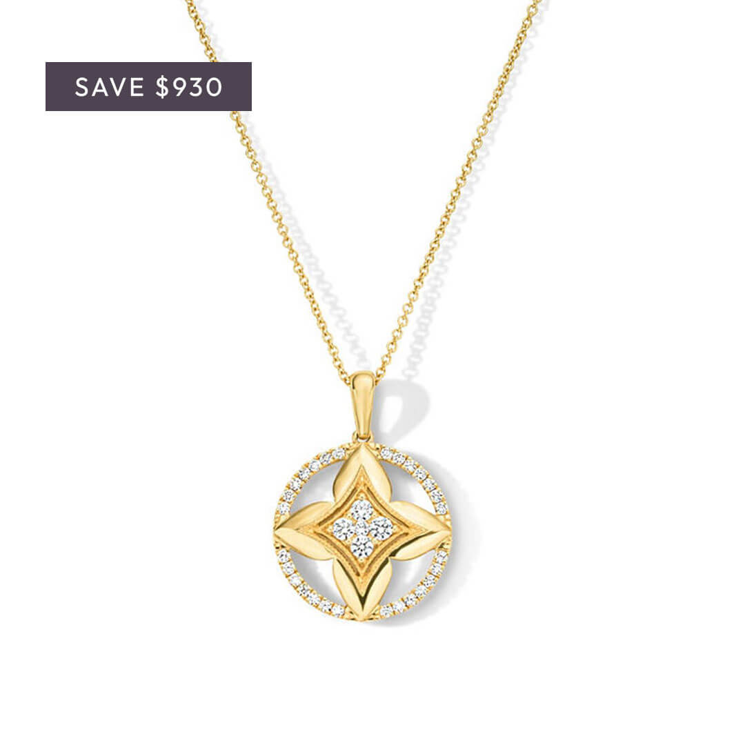 Clover medallion