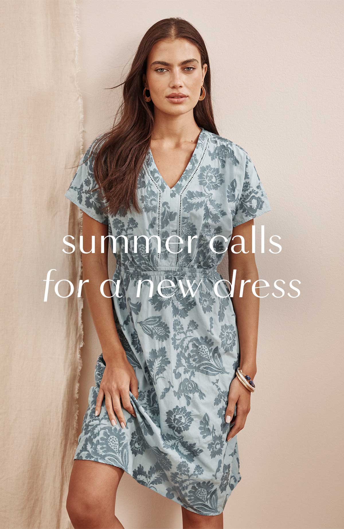 Summer calls for a new dress
