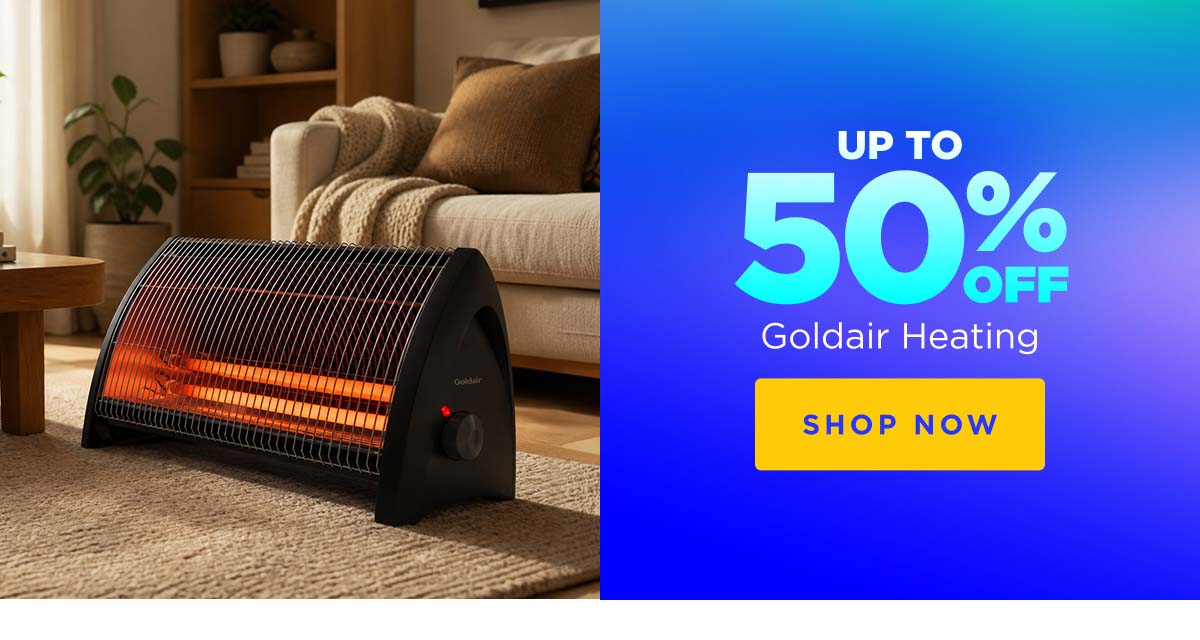 Up to 50% Off Goldair Heating