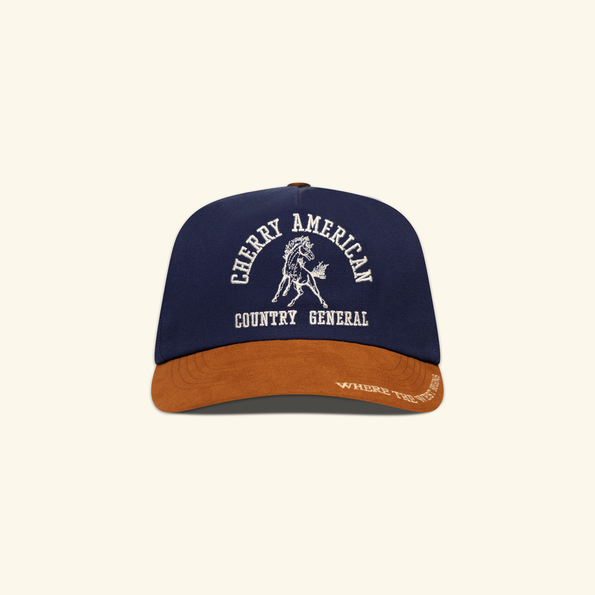 Image of Country General  5 Panel Hat (Navy)