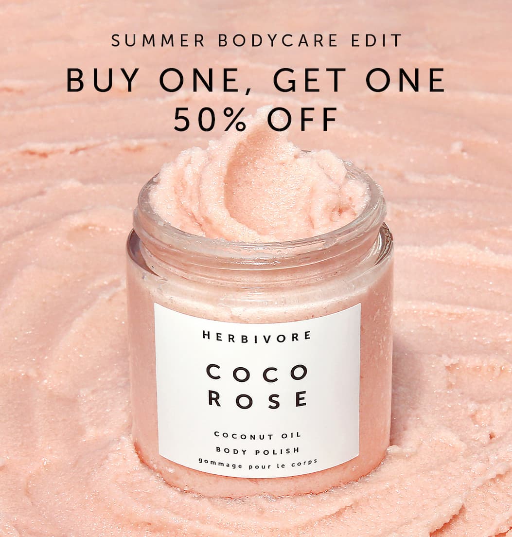SUMMER BODYCARE EDIT BUY ONE, GET ONE 50% OFF