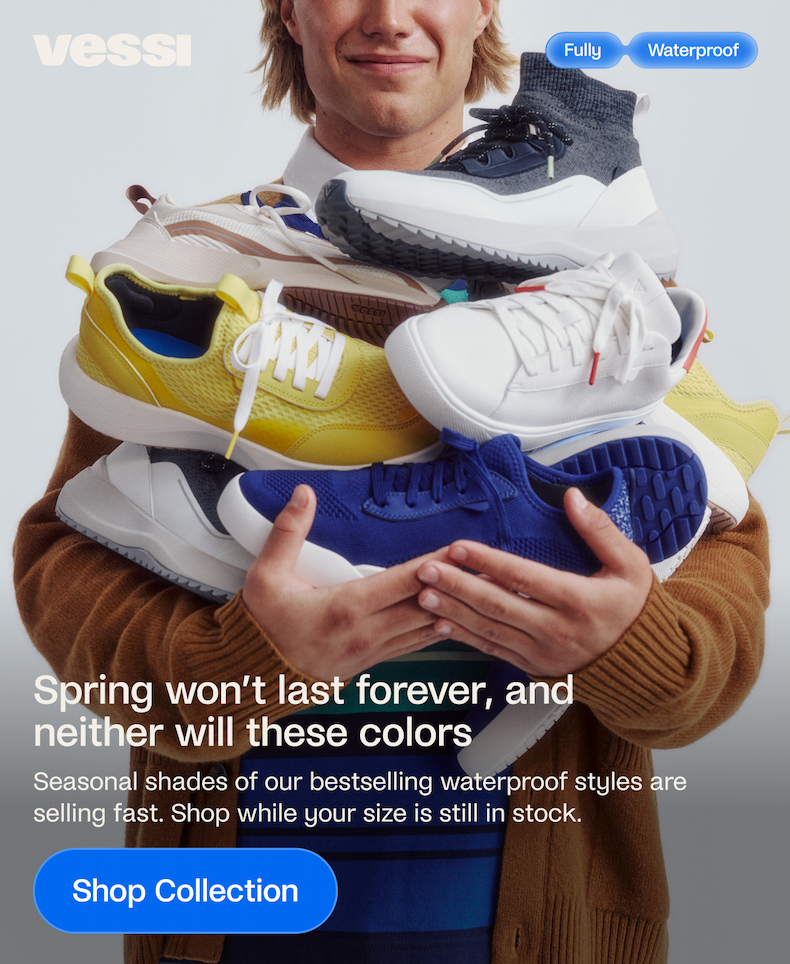 Spring won't last forever, and neither will these colours.