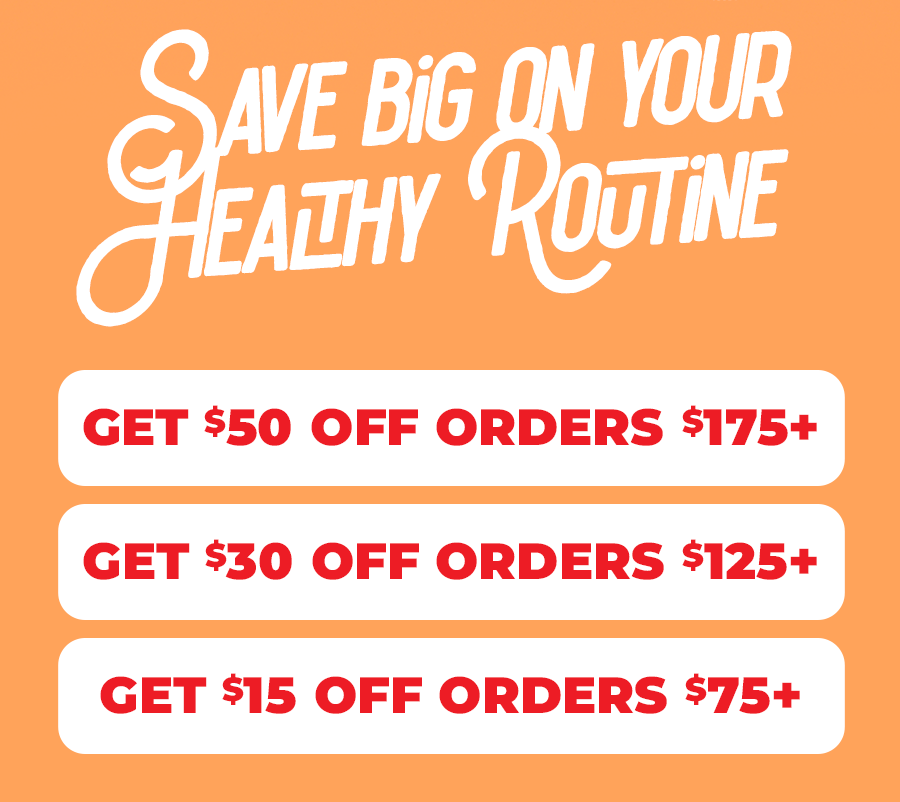 Save Big On Your Healthy Routine