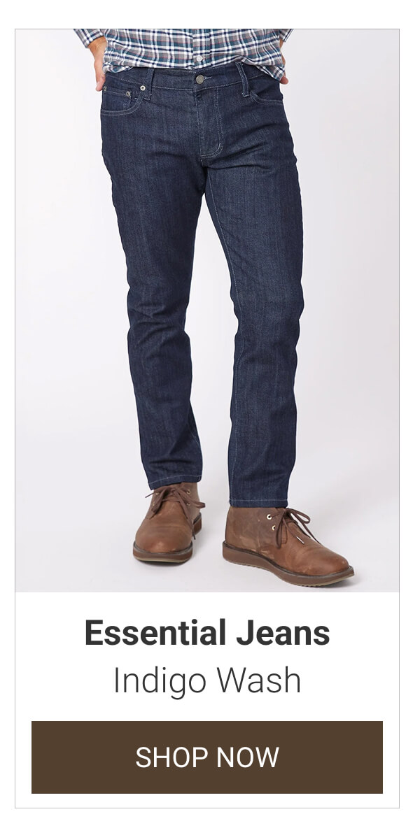 Indigo Wash Essential Jeans