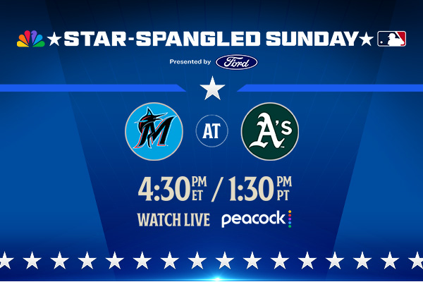 Watch Marlins @ Athletics Live on Peacock