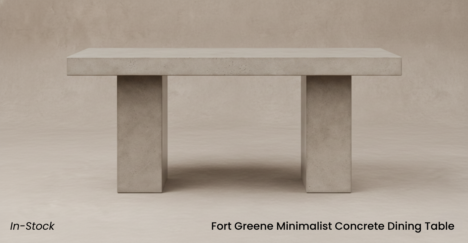 Fort Green Concrete Dining Table