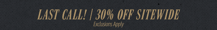 30% OFF SITEWIDE