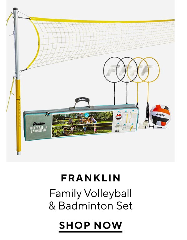 Franklin Family Volleyball & Badminton Set