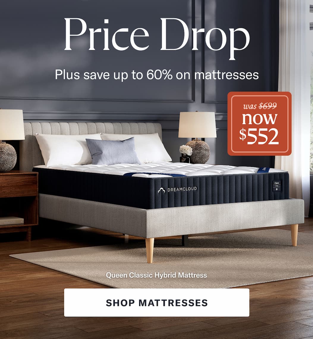 Price Drop Alert - Take EXTRA 15% Off Mattresses!