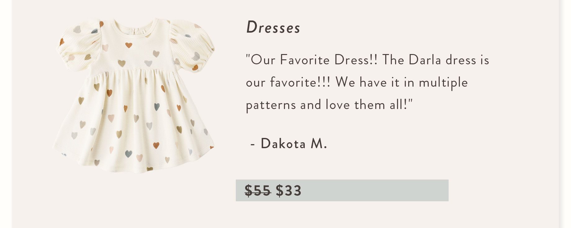 Darla Dress Confetti Hearts