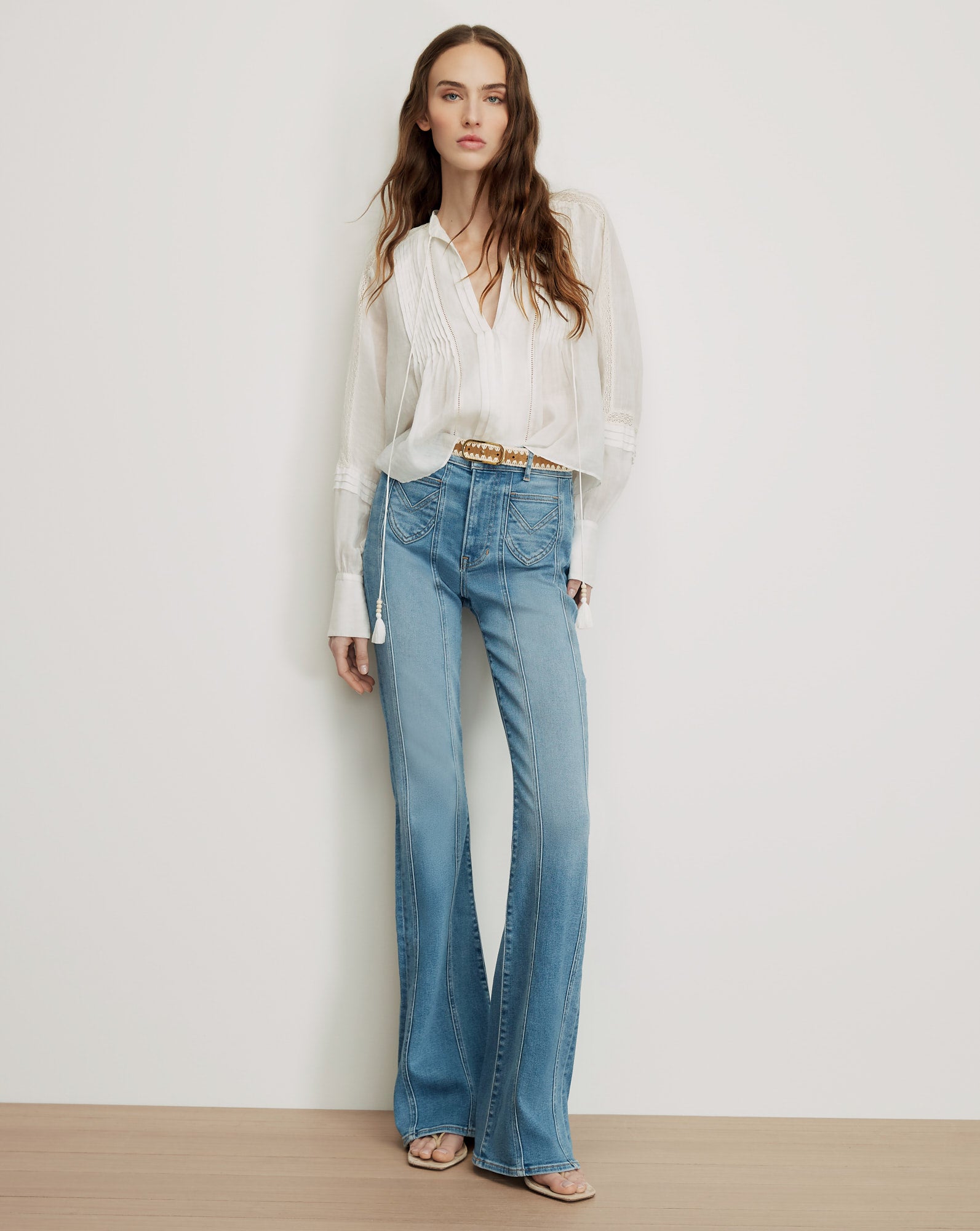 Image of Beverly Skinny-Flare Jeans