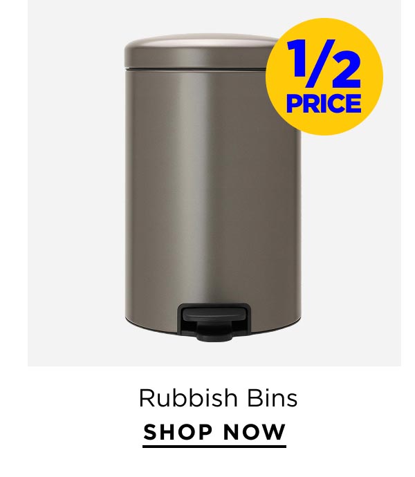 1/2 Price Rubbish Bins