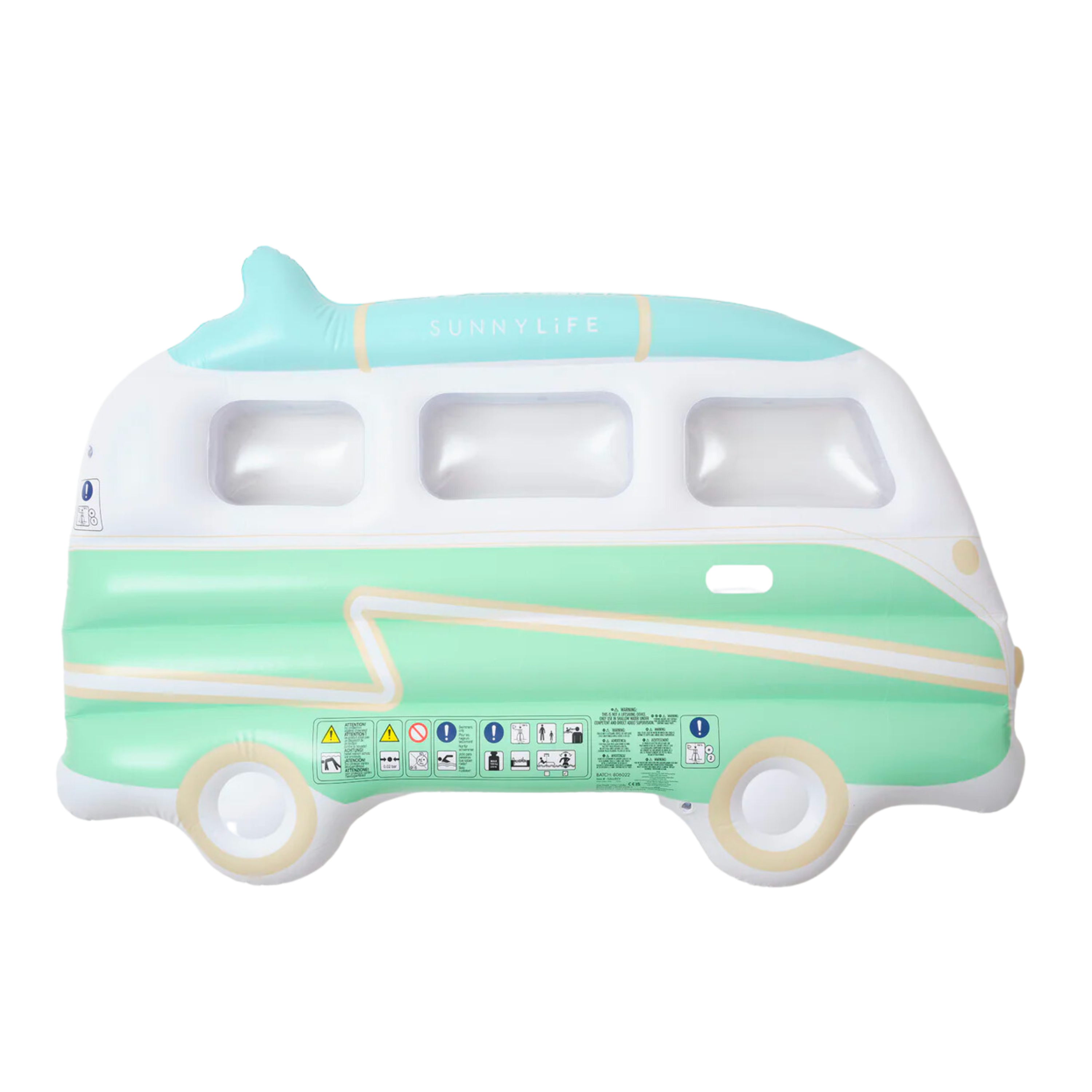 Image of Luxe Lie-On Pool Float Camper Van Bus