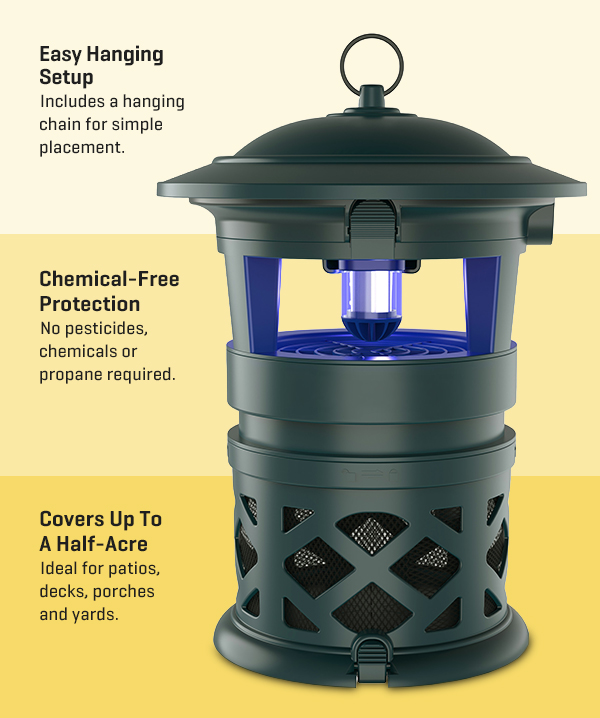 Luxe Half-Acre Flying Insect and Mosquito Trap