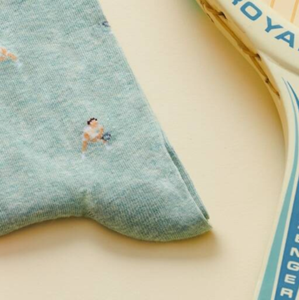 The Ace, Lawn Edition – Luxury Tennis Themed Socks