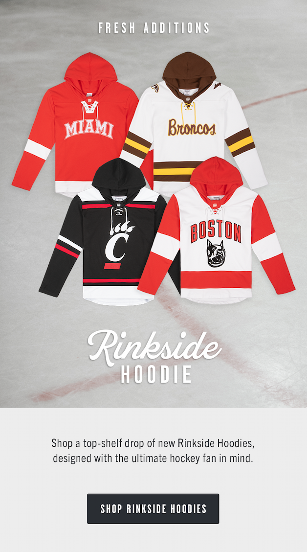 Shop new Rinkside Hoodies!