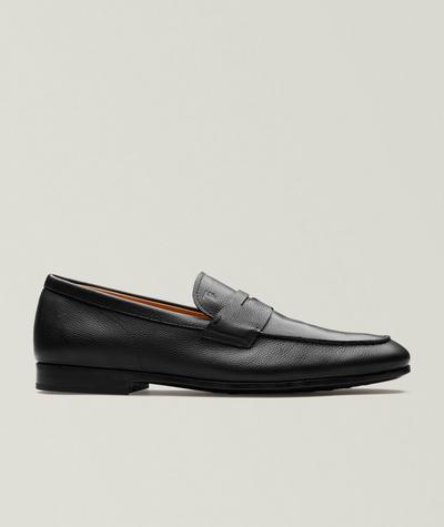 Tod's - Grain Leather Penny Loafers 