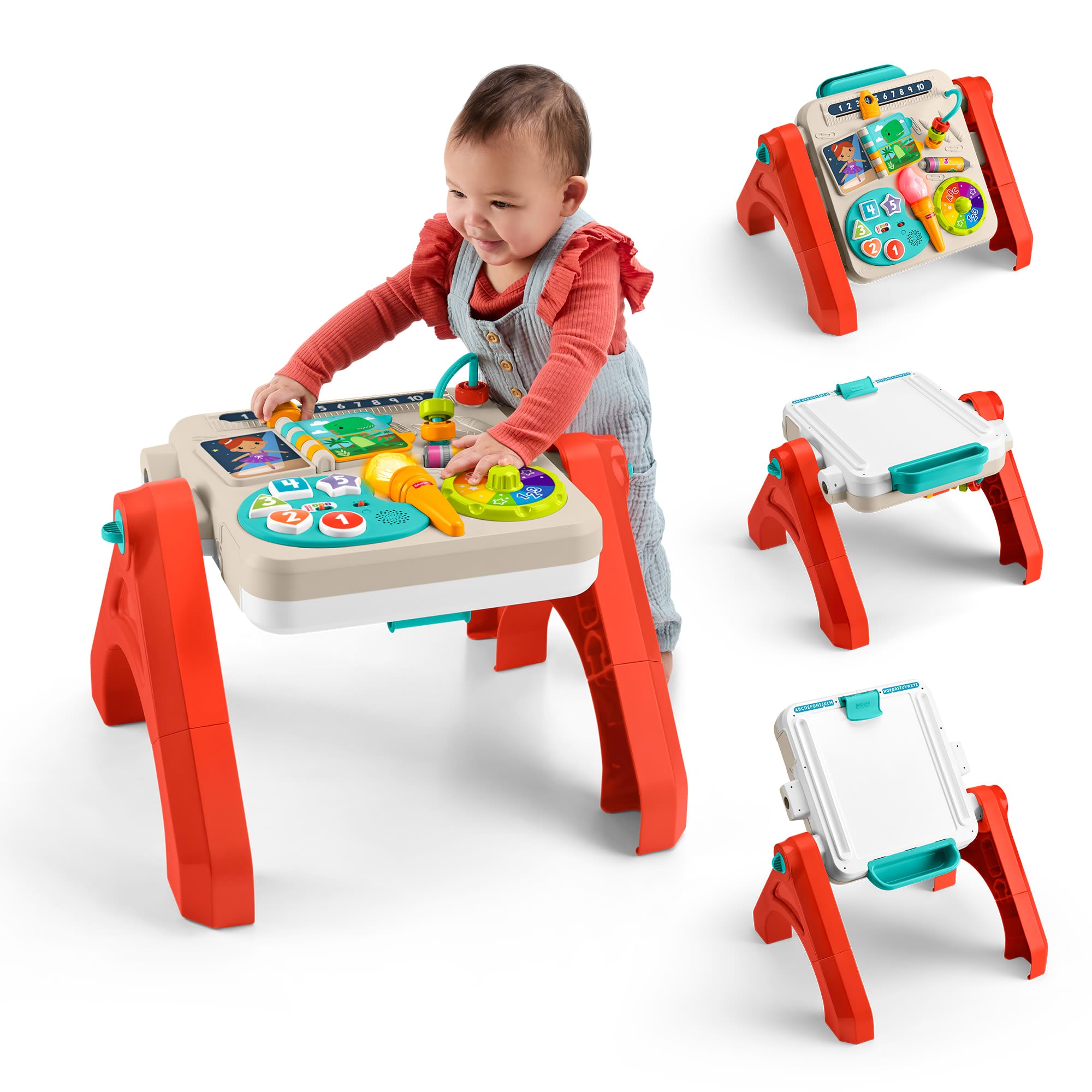 Image of Fisher-Price 4-in-1 Activity Table & Easel 
