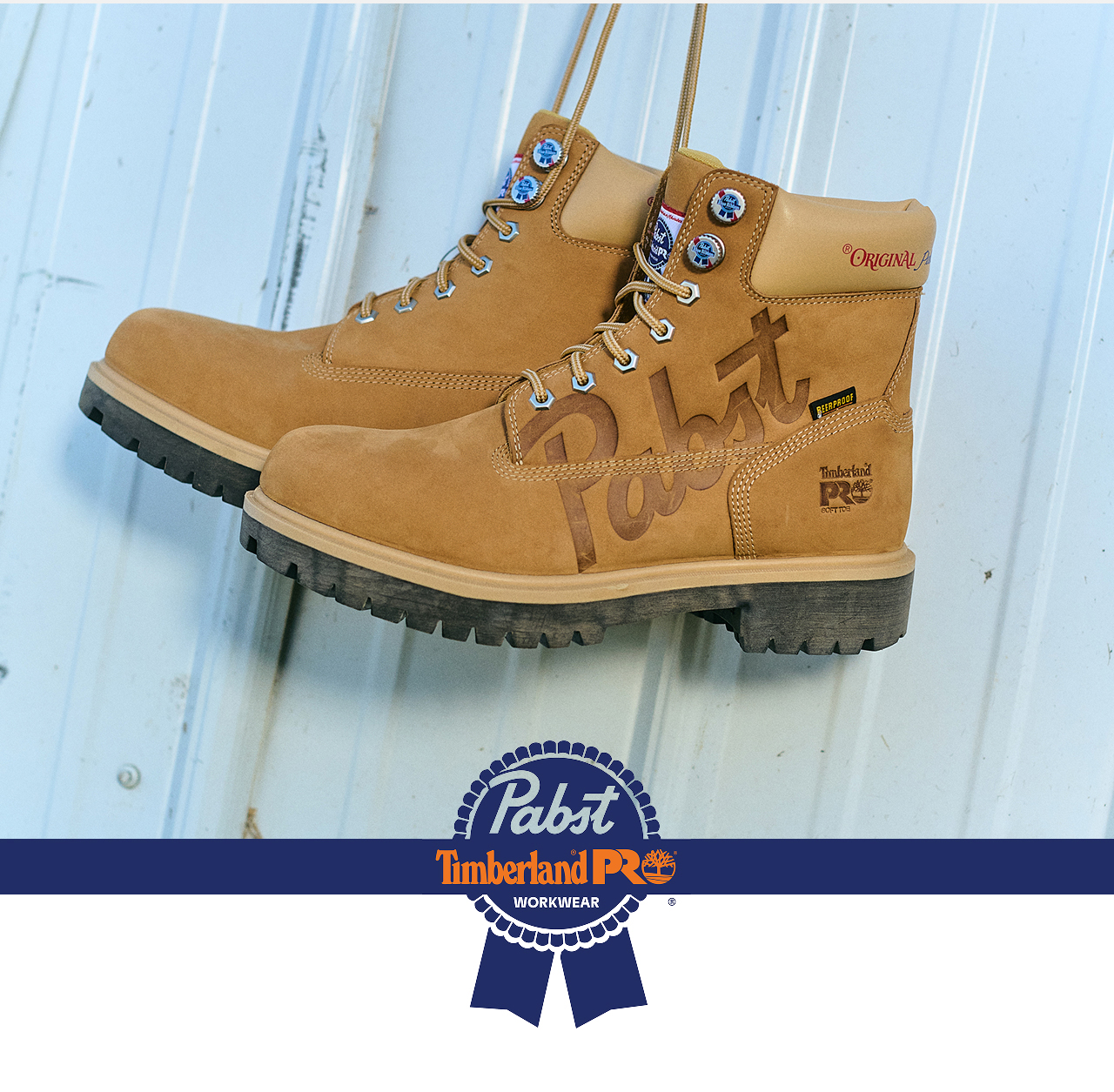 Pabst x Timberland PRO