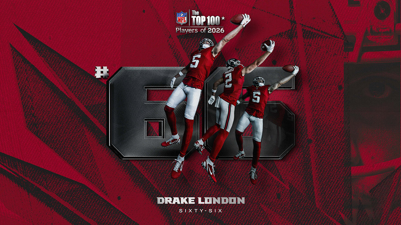 Drake London #66 | NFL's Top 100 Players of 2026
