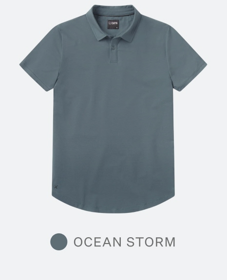 AO Polo in Ocean Storm