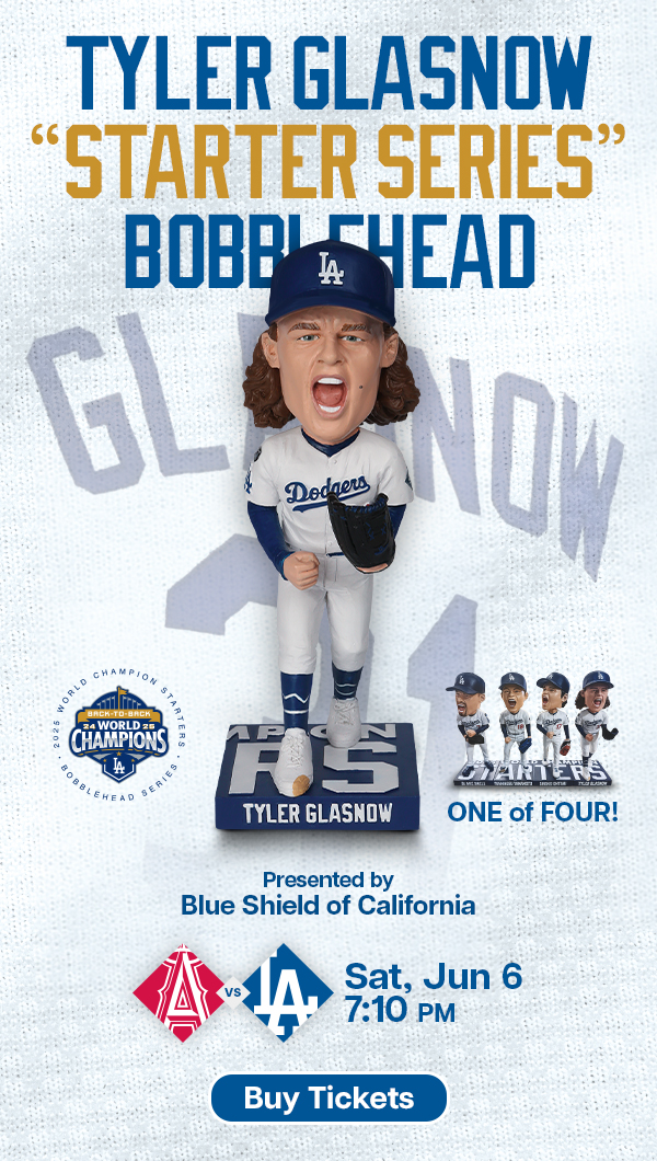 Glasnow Bobblehead - June 6