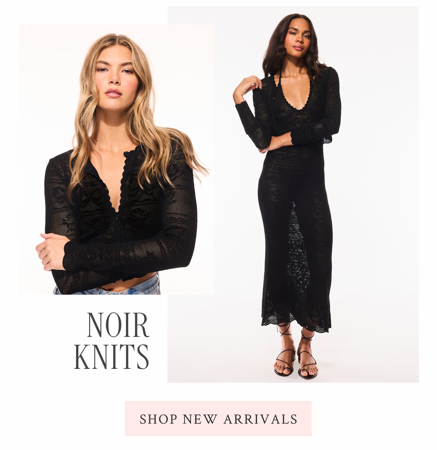 Noir Knits  <SHOP NEW ARRIVALS>