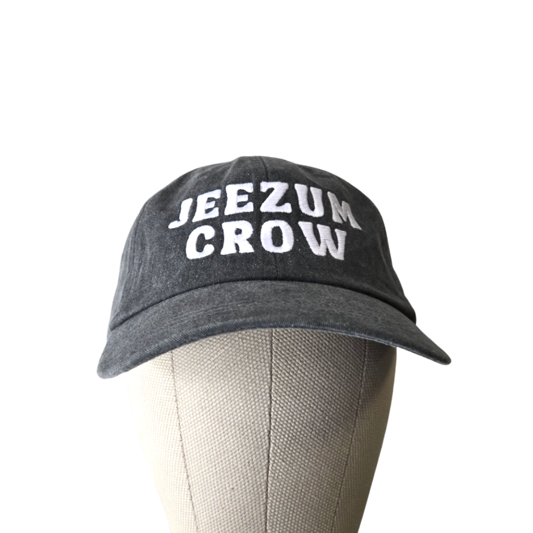 Image of Jeezum Crow Charcoal Dad Hat