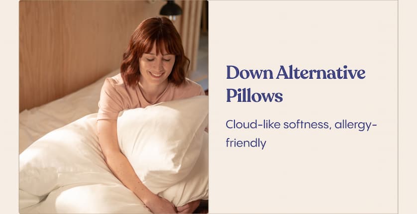 Down Alternative Pillows&nbsp;— Sink into softness tonight 