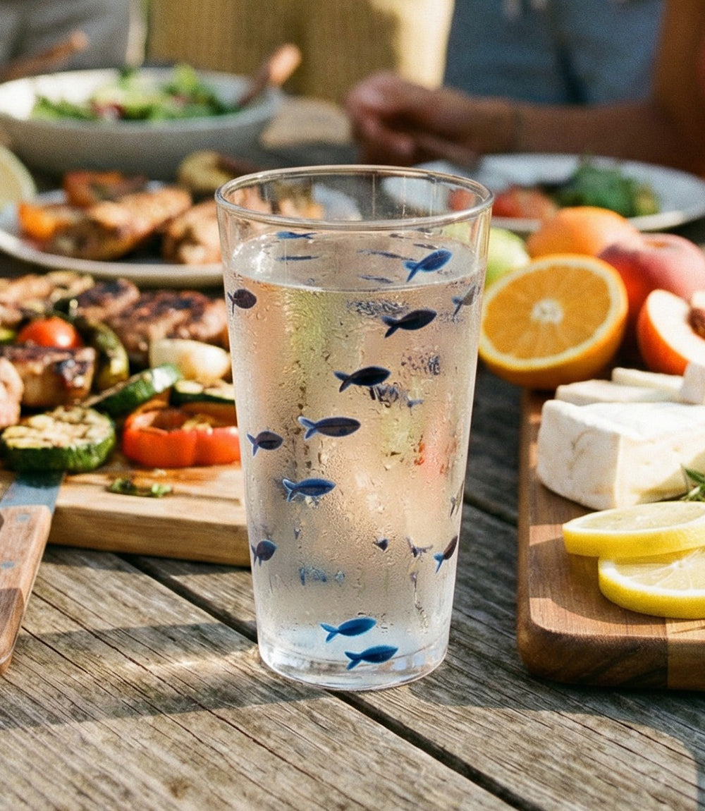Image of Water's Edge Tall Acrylic Drinking Glass