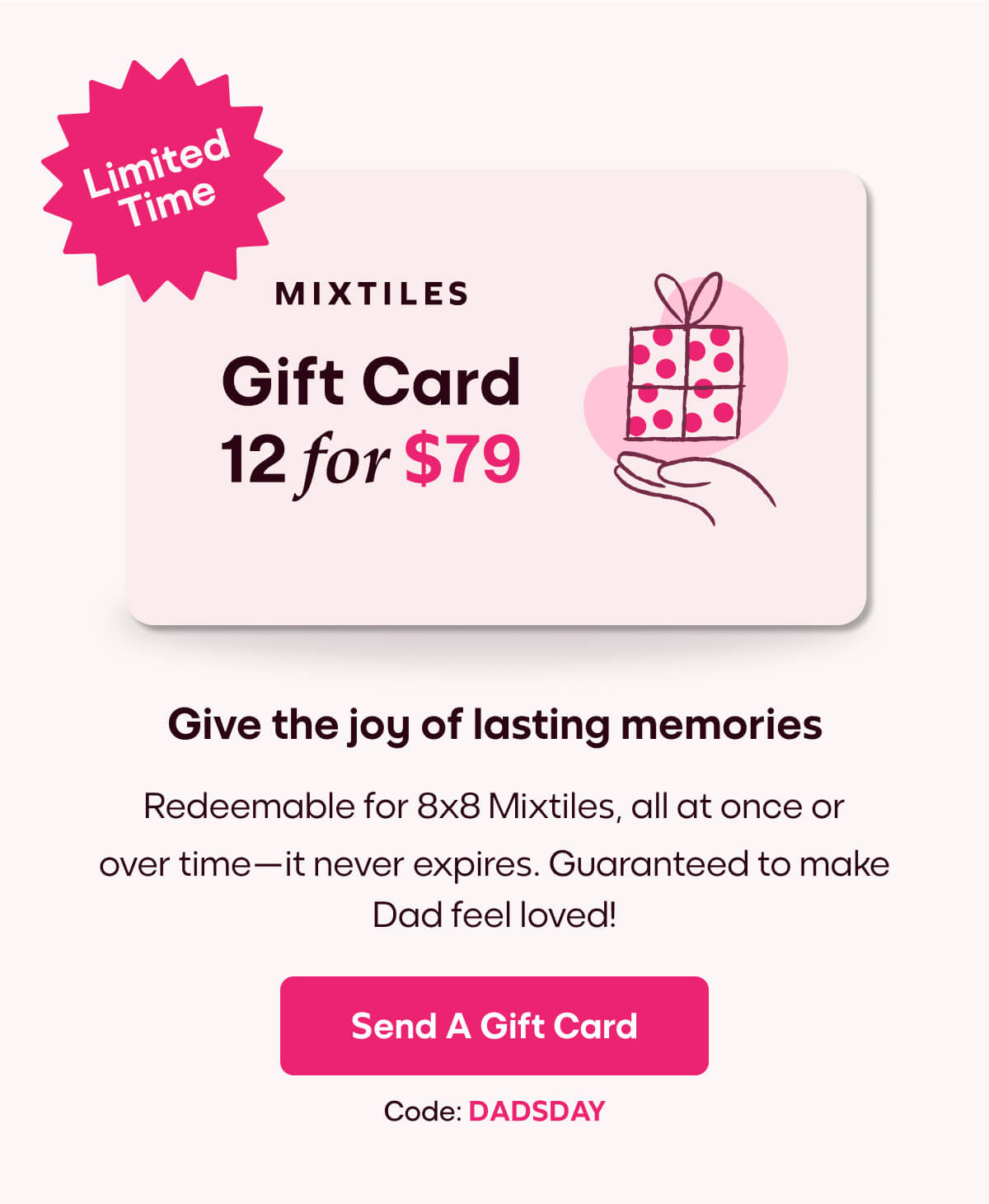 [MIXTILES] Give the joy of lasting memories with Mixtiles. | ORDER NOW