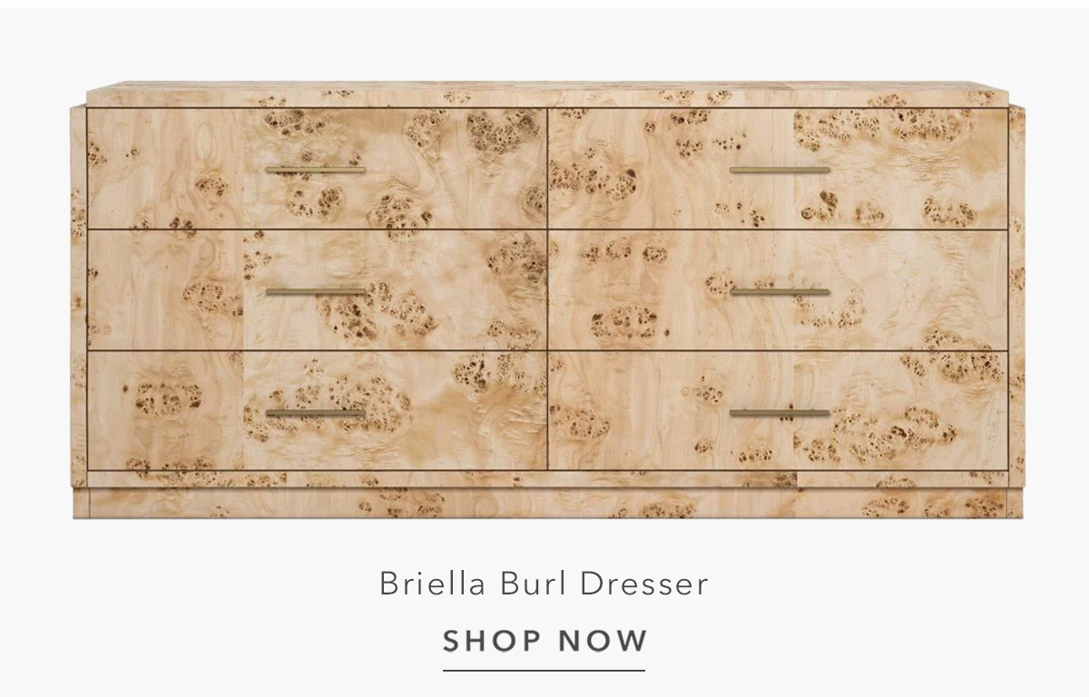 Shop Briella Burl Dresser