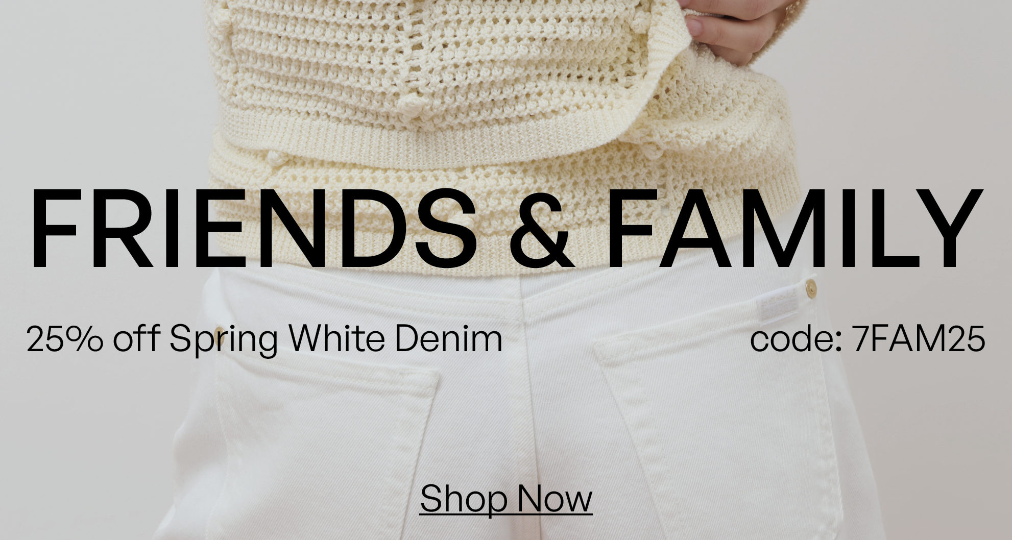 Shop 25 Off White Denim