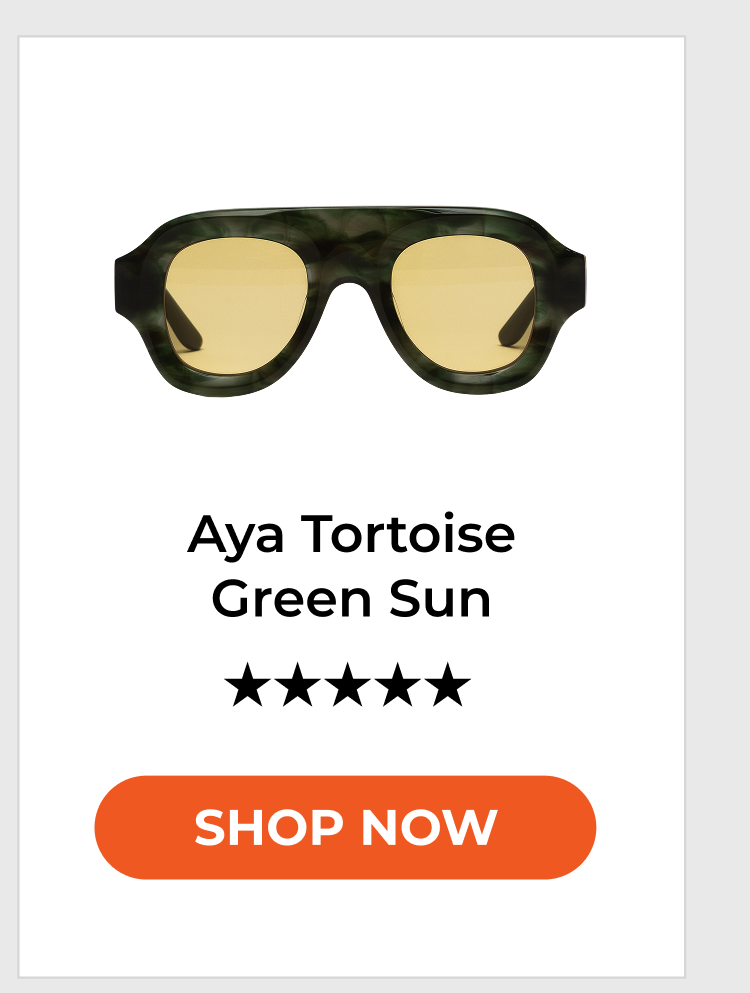 Aya Tortoise Green SUn