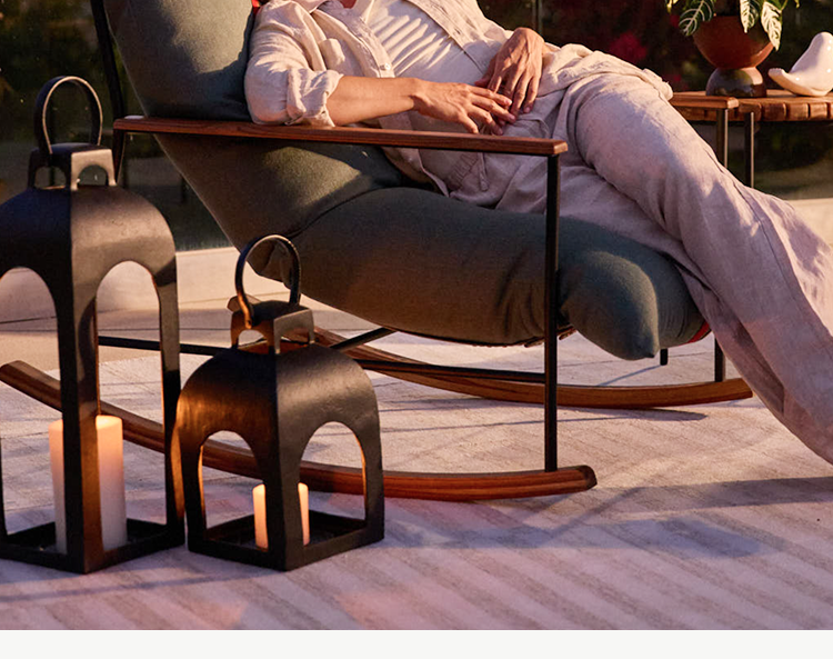 Outdoor Vail Lounge Rocker
