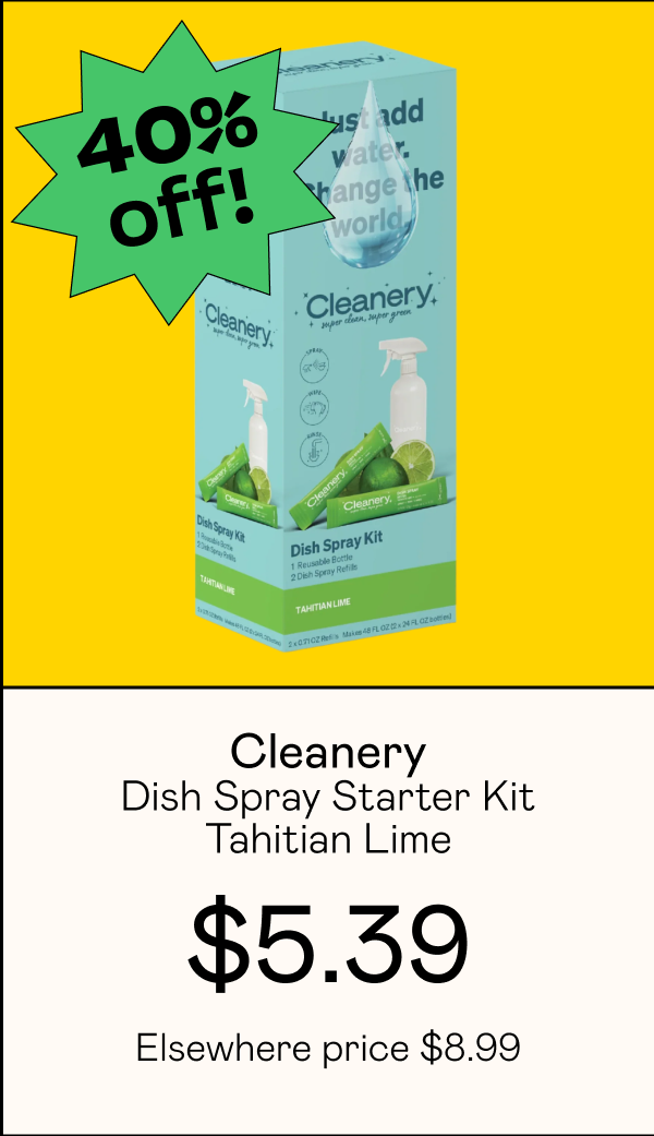Dish Spray Starter Kit - Tahitian Lime