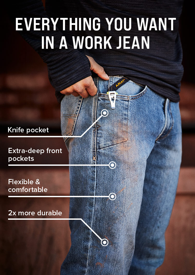 Everything you want in a work Jean