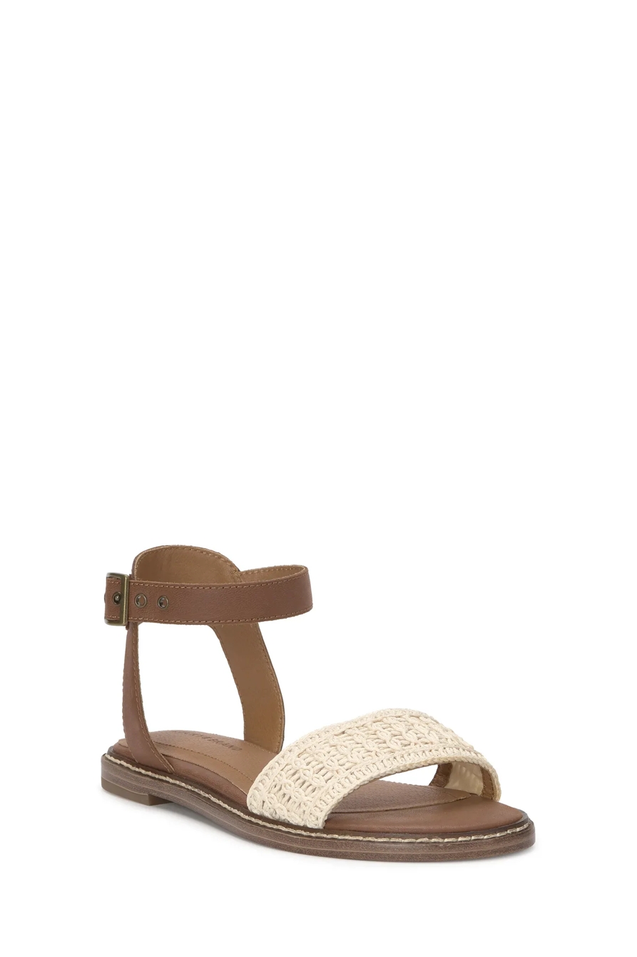 Image of Lucky Brand Kimaya Flat in Light Brown