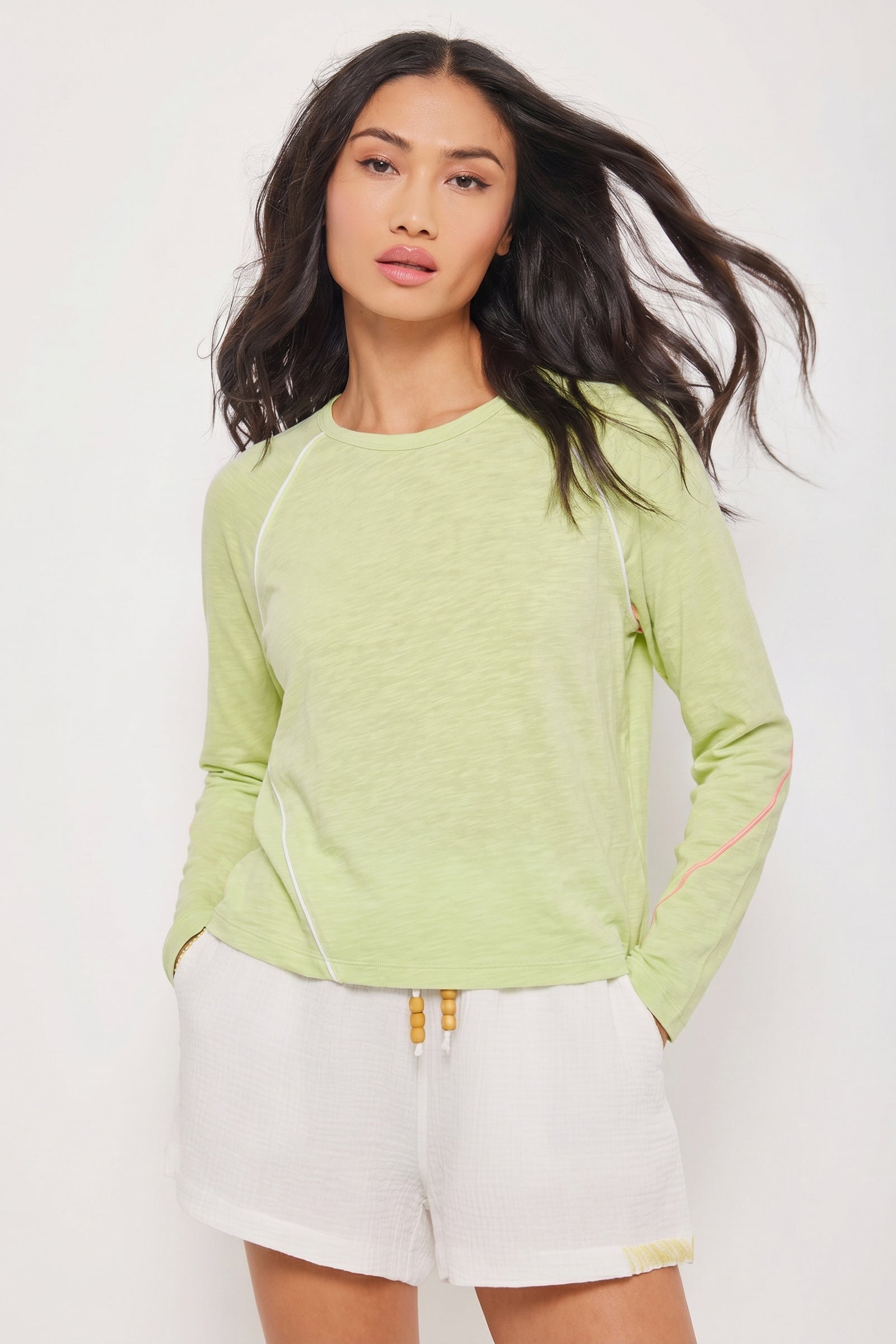 Image of PIPING HOT COTTON TEE