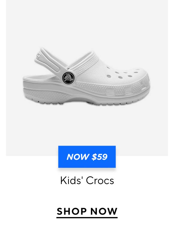 Now $59 Kids' Crocs
