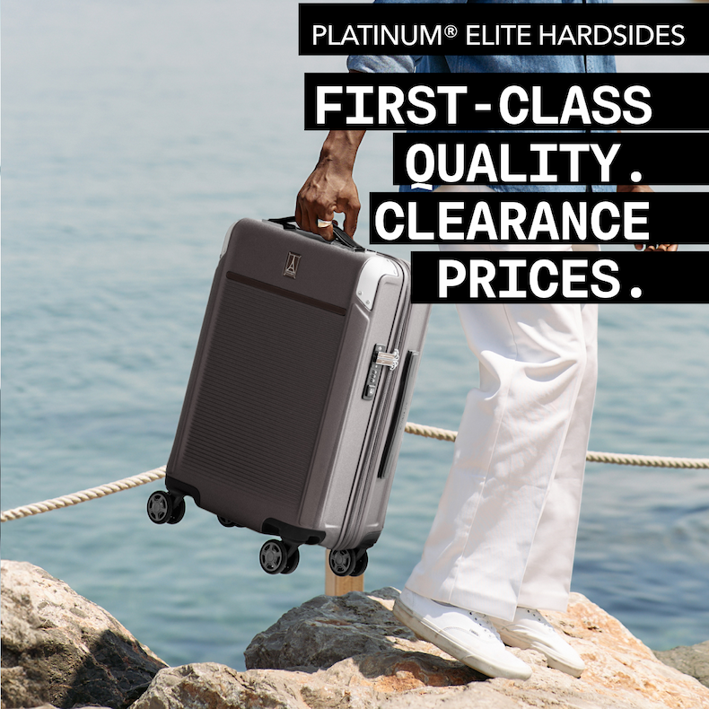 PLATINUM® ELITE HARDSIDES | First-Class Quality. Clearance Prices.
