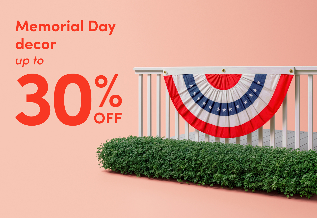 Memorial Day decor clearance