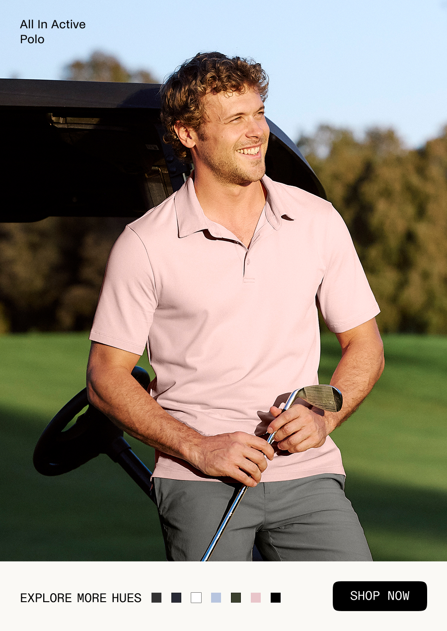 All In Active Men's Polo