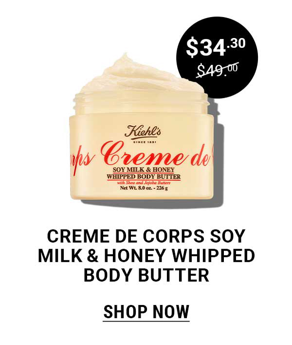 CREME DE CORPS SOY MILK & HONEY WHIPPED BODY BUTTER